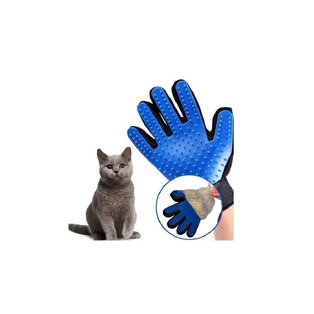 Combo Guante Cepillo + Juguete para mascotas