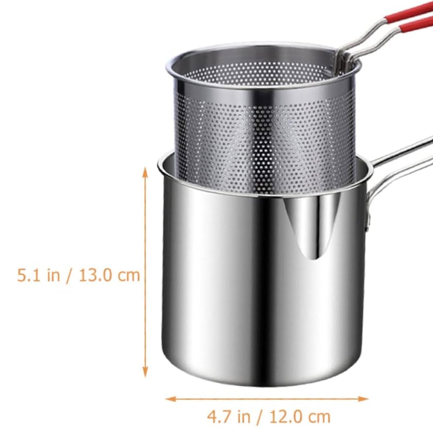 Olla Freidora Profunda Aceite Canasta